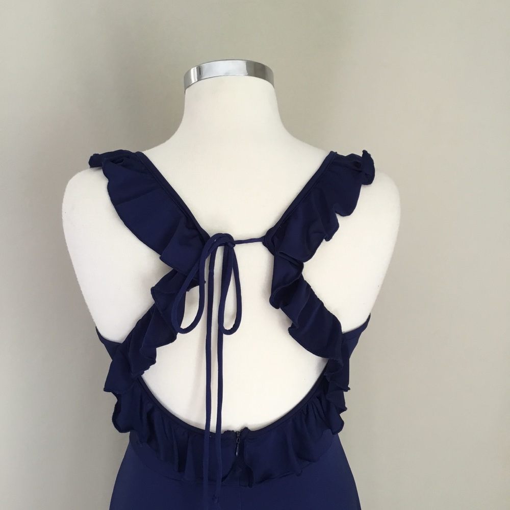 Leith Ruffled Racerback Dress - Size Medium - Picture 4 of 6